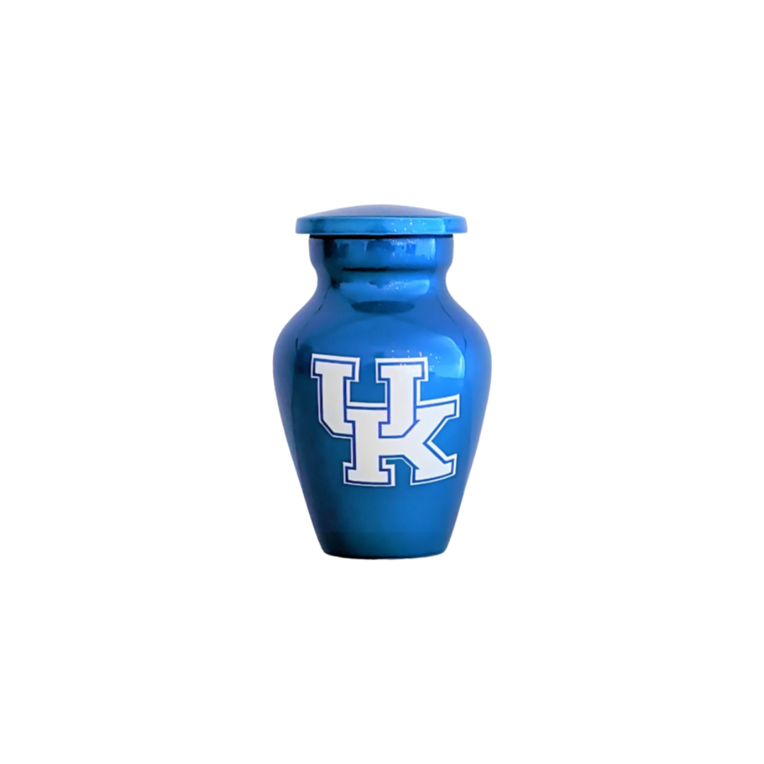 UK Blue Keepsake Urn
