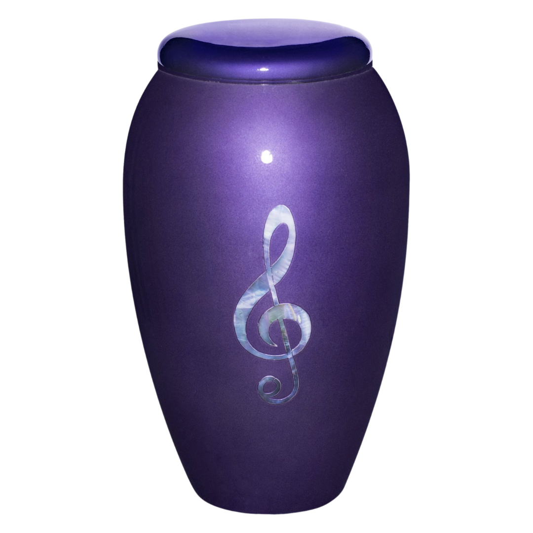 Deep Purple - Adult Cremation Urn