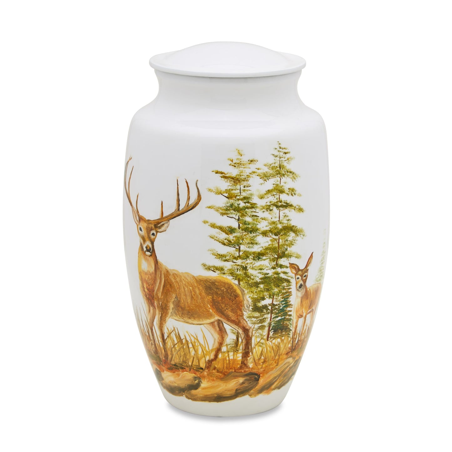 Two Deer Adult Urn image 0