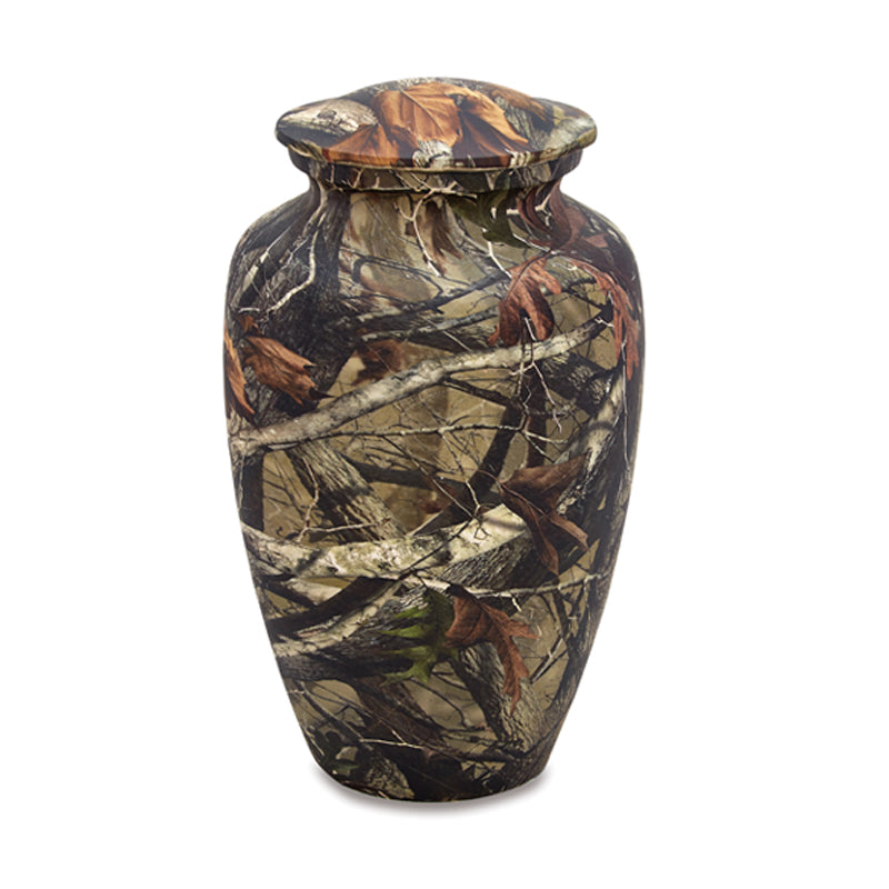 Woodland Camo Adult Urn image 0