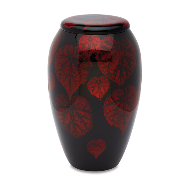 Autumn Falling Leaves Adult Urn image 0