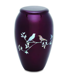 Purple Doves Adult Urn image 0
