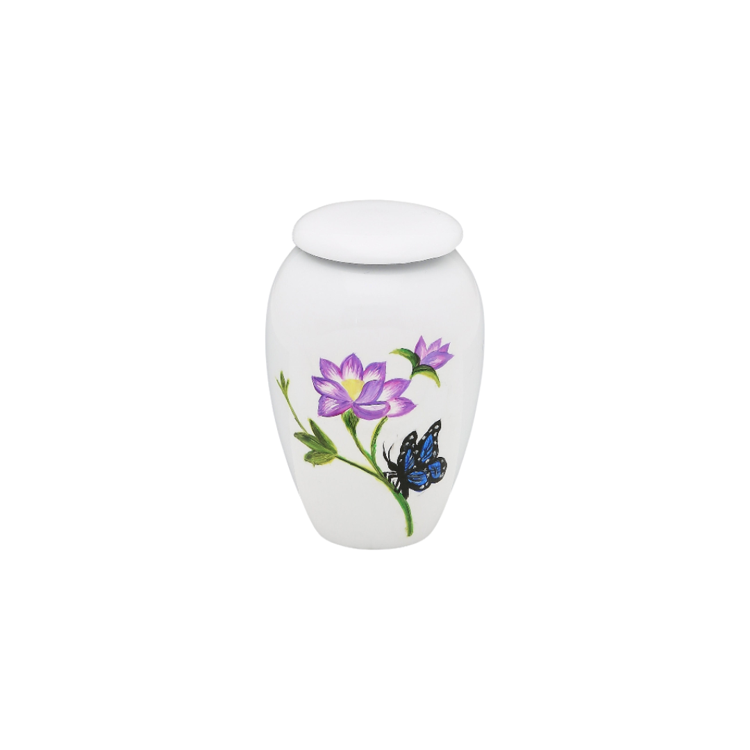 Butterfly Landing Keepsake Urn