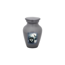 Moonlit Wolf Keepsake Urn