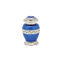 Berkshire Silver Blue Keepsake Urn