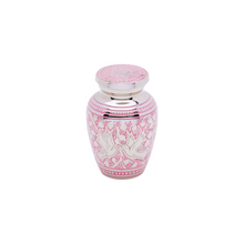 Pink Loving Doves Keepsake Urn