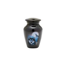 Full Moon Wolf Keepsake Urn