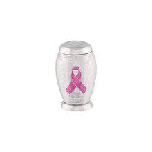 Pink Ribbon Keepsake Urn