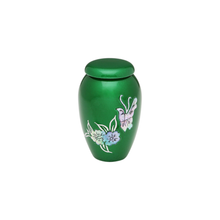 Green Butterfly Keepsake Urn