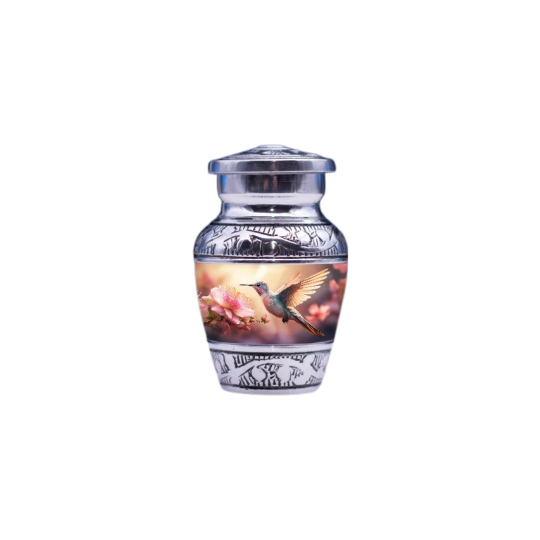 Hummingbird - Pink - Keepsake Urn