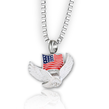 American Pride Cremation Urn Pendant