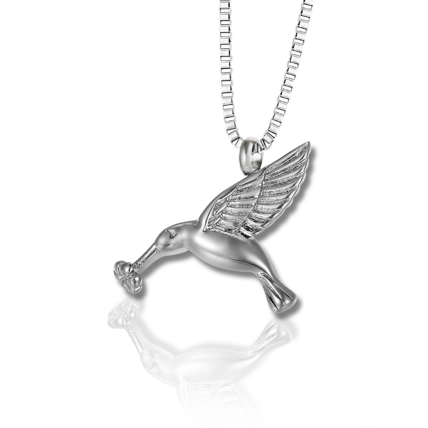 Hummingbird Cremation Urn Pendant