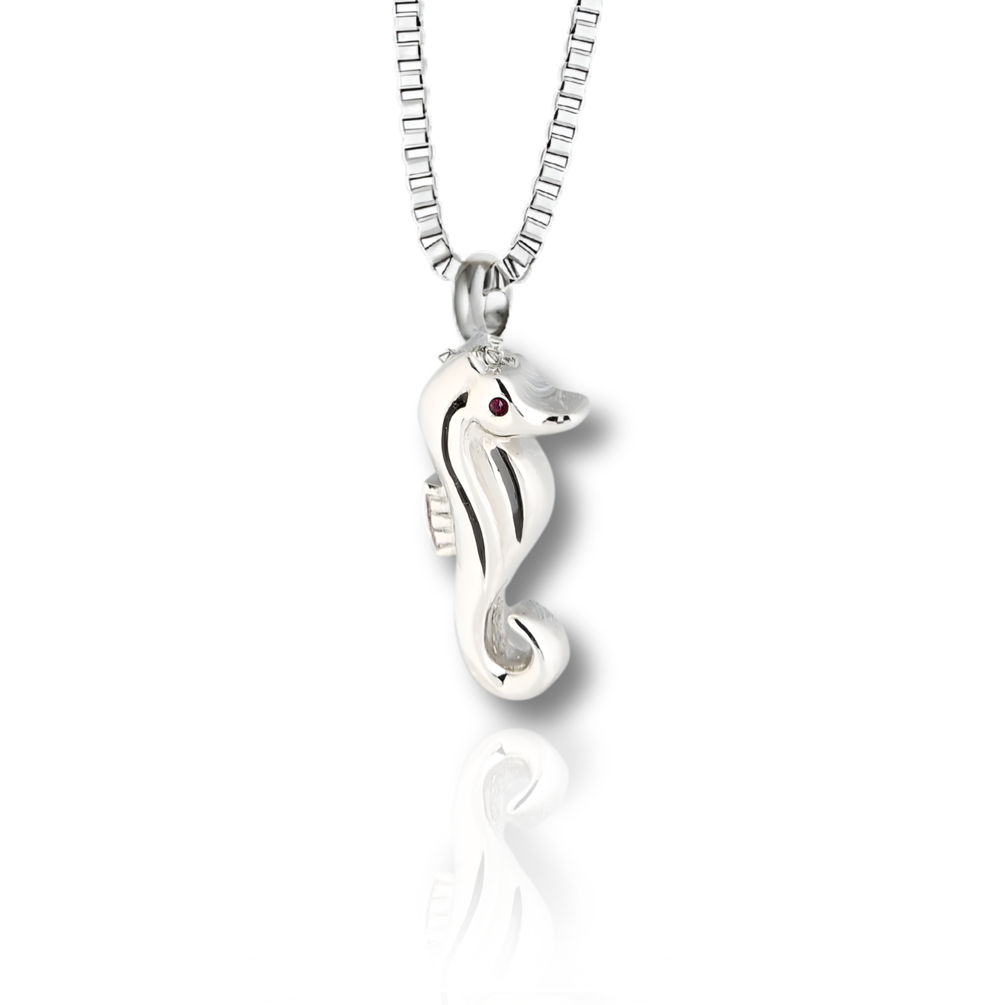 Seahorse Cremation Urn Pendant