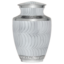 Pearl White - Adult Cremation Urn