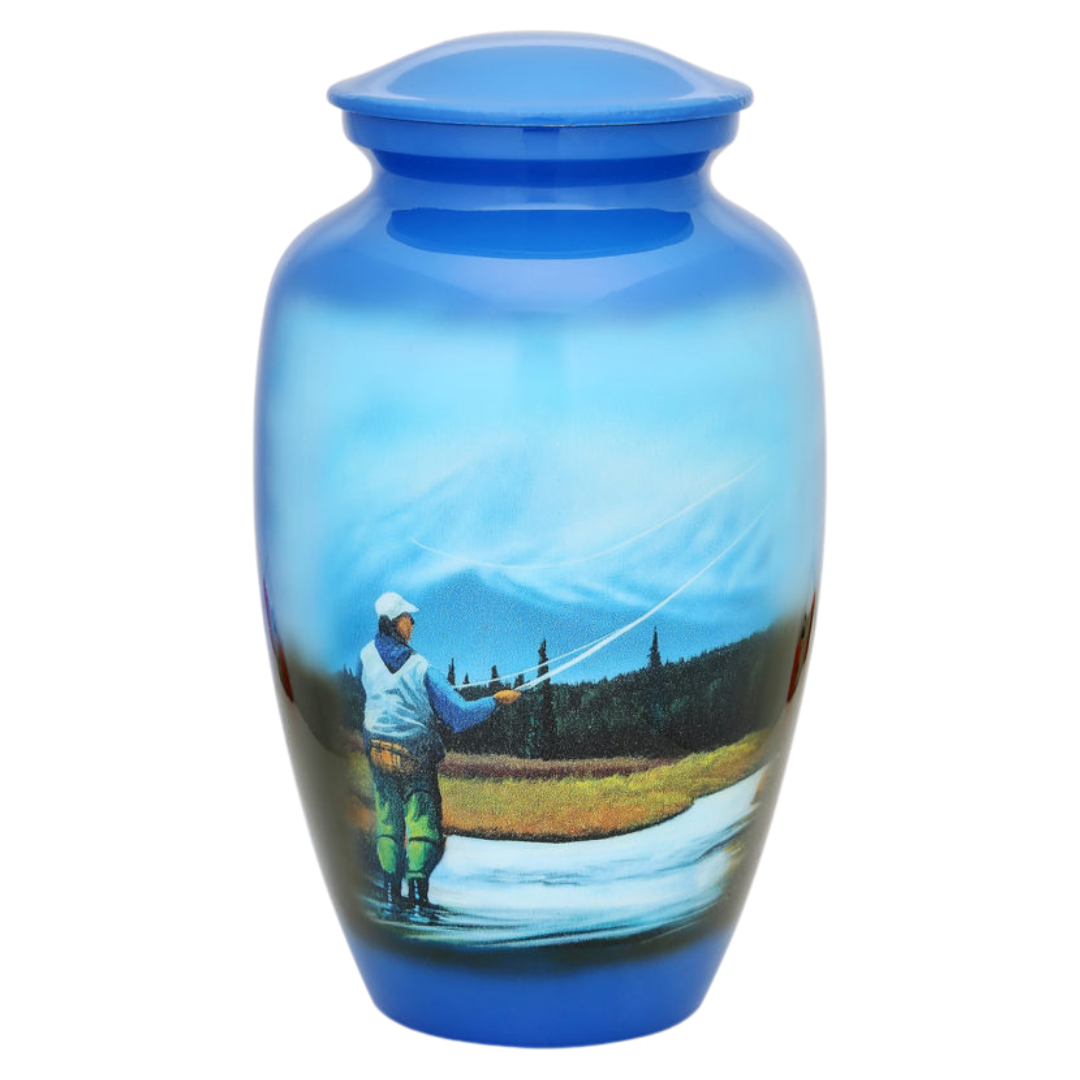 Fly Fishing Adult Urn