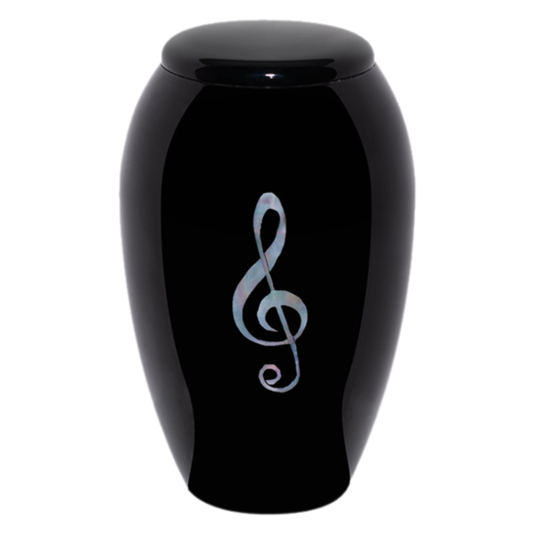 Ebony N Ivory Adult Urn