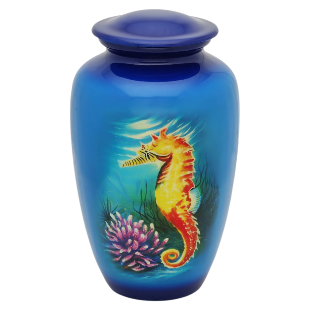 Seahorse Adult Urn