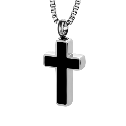 Cross Silver Cremation Urn Pendant (Copy)