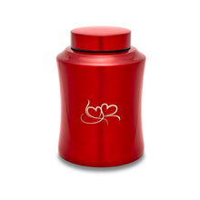 Stainless Steel Two Hearts Adult Urn image 0