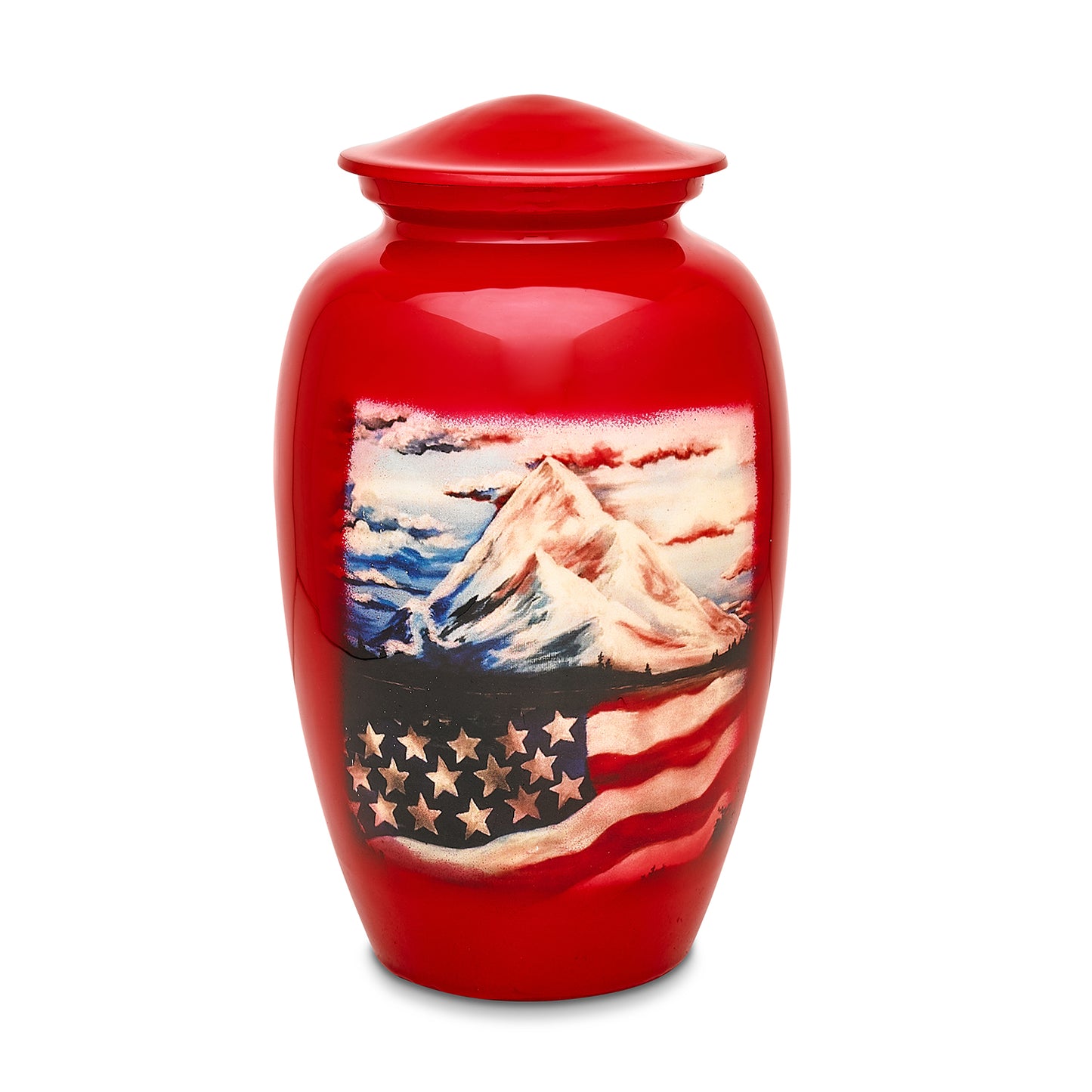 Patriots Peak Red Adult Urn image 0