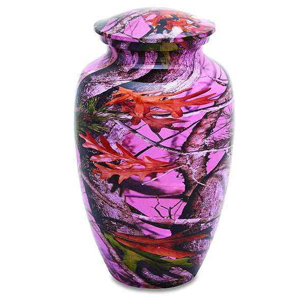 Pink Camo Adult Urn image 0