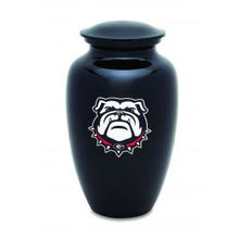 Black UGA Adult Cremation Urn image 0